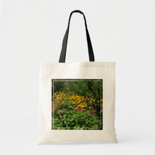 Bolso De Tela Jardín verde