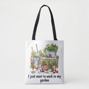 Bolso De Tela Jardinería