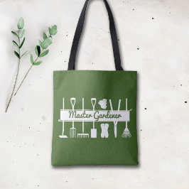 Bolso De Tela Jardinero Maestro de Bosque Verde Moderno
