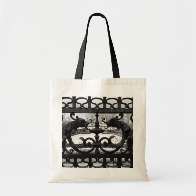 Bolso De Tela Jardines del Parque Central de NYC (Frente)