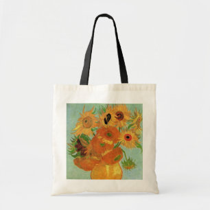 Bolso De Tela Jarrón con doce girasoles de Vincent van Gogh