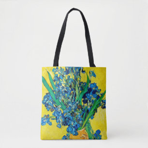 Bolso De Tela Jarrón con Iris, Van Gogh