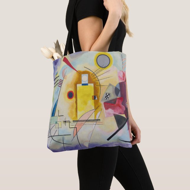 Bolso De Tela Jaune, Rouge, Bleu por Wassily Kandinsky (Detalle)