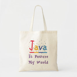 Bolso De Tela Java impulsa mi mundo