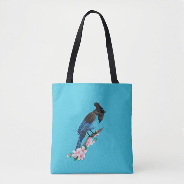 Bolso De Tela Jay de Steller (Anverso)