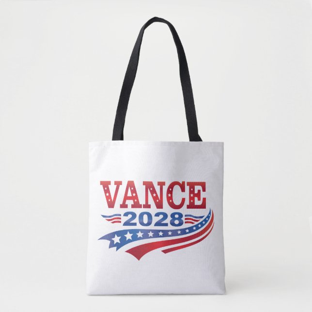 Bolso De Tela JD Vance President 2028 (Anverso)