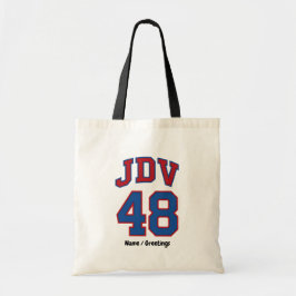 Bolso De Tela JDV 48 Retro Varsity Style Vintage Sports Monogram
