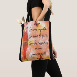 Bolso De Tela je suis capaz