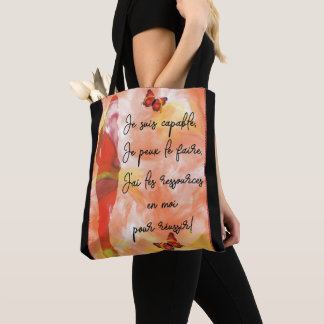Bolso De Tela je suis capaz