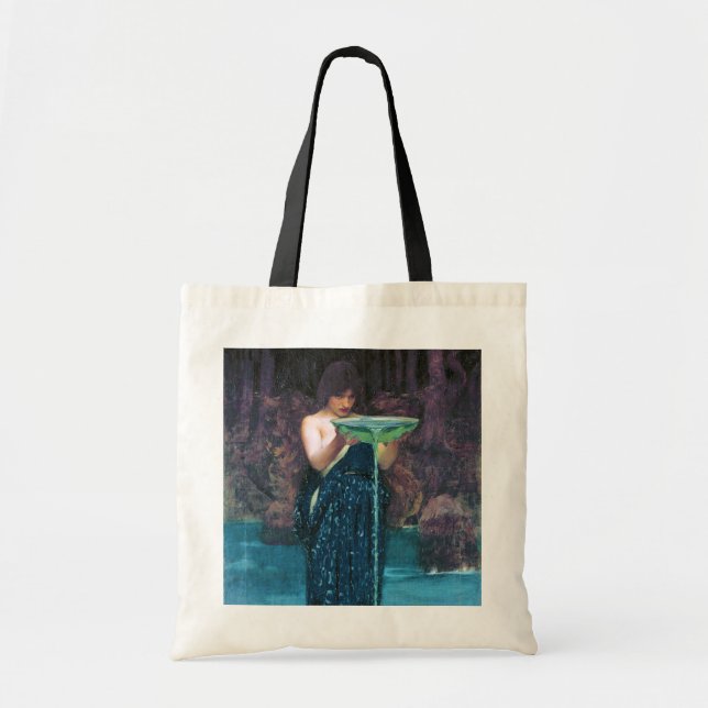 Bolso De Tela Jealous Circe, John William Waterhouse (Frente)