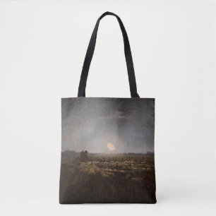 Bolso De Tela Jean-Francois Millet - Sheepfold, luna 1872