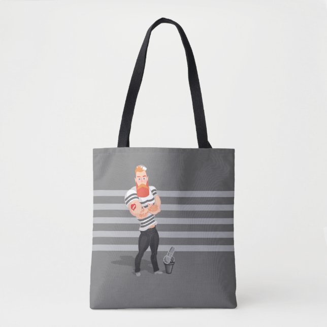 Bolso De Tela jean paul gaultier (Anverso)