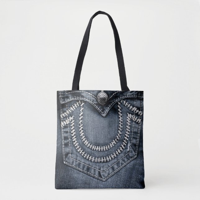 Bolso De Tela Jeans Pocket (Anverso)