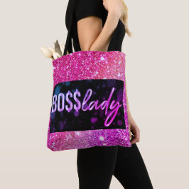 Bolso De Tela Jefa de Estampado Total