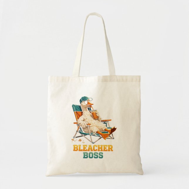 Bolso De Tela Jefe de Gradas de Ganso (Frente)