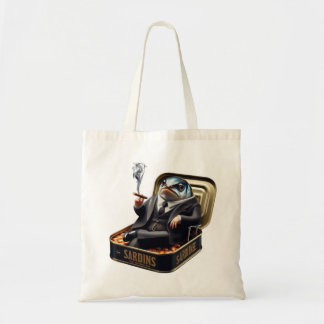 Bolso De Tela Jefe de la mafia de sardinas saladas vibra la band