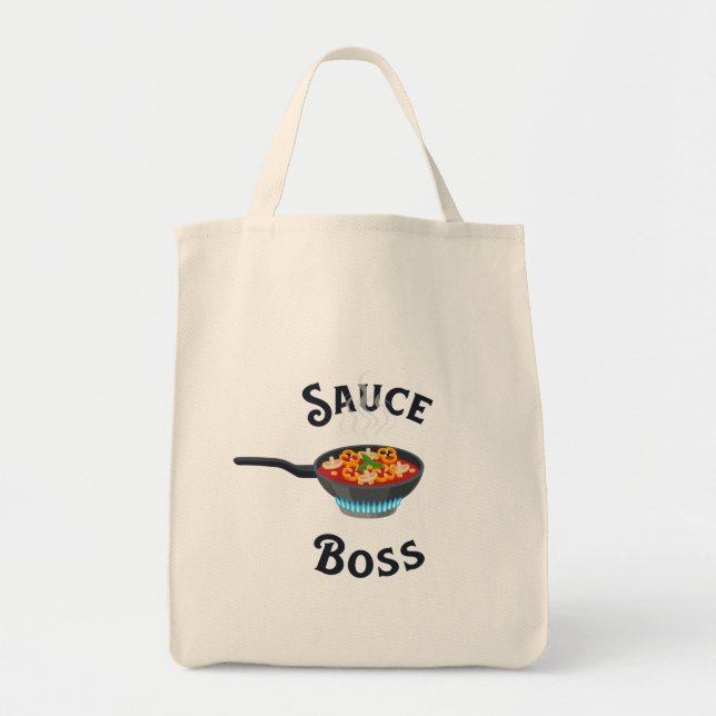 Bolso De Tela Jefe de Salsa (Frente)