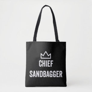 Bolso De Tela Jefe Sandbagger Golf Meme Bjj Chess Sandbag