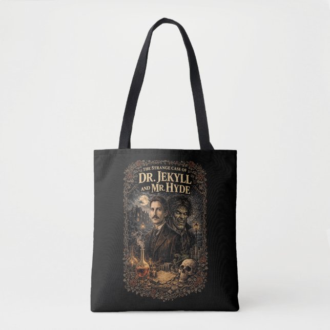 Bolso De Tela Jekyll y Hyde (Anverso)
