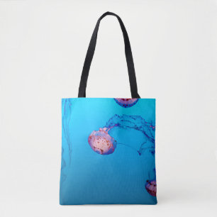 BOLSO DE TELA JELLY FISHES SUPERIOR AL AGUA