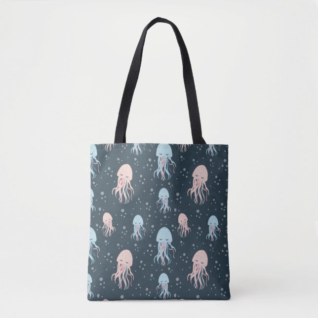 Bolso De Tela Jellyfish (Anverso)