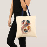 Bolso De Tela Jellyfish vintage por Ernst Haeckel, Discomedusae<br><div class="desc">Diseño de biología de la vida marina de ilustracion vintage de Ernst Haeckel. Una gran variedad de medusas coloridas nadando en las aguas del mar. Los peces gelatina son animales acuáticos de natación gratuitos con un cuerpo en forma de paraguas y largos tentáculos de arrastre. Se pueden encontrar en todos...</div>