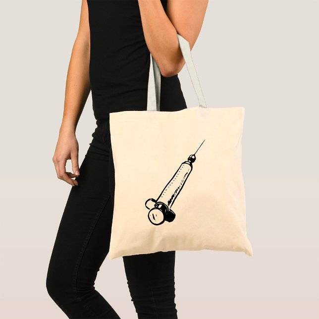 Bolso De Tela Jeringa retro (Subido por el creador)