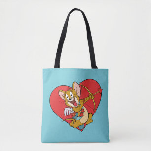 Bolso De Tela Jerry Mouse vestido como Valentine Cupido
