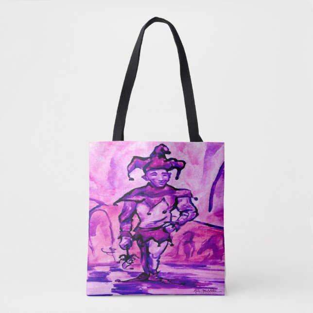 Bolso De Tela Jester Tote Bag (Anverso)