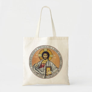 Bolso De Tela Jesucristo Pantocrátor  cúpula de la Iglesia