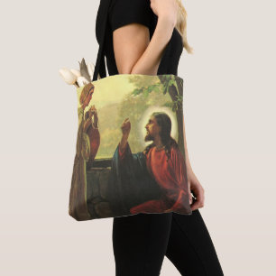 Bolso De Tela Jesucristo y el buen samaritano en el pozo