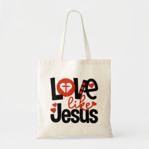 Bolso De Tela Jesús Amor  Amor como Jesús