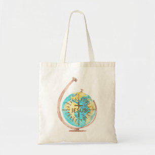 Bolso De Tela Jesús compas la iglesia del regalo cristiano