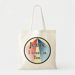 Bolso De Tela Jesús, confío en ti: Divina misericordia
