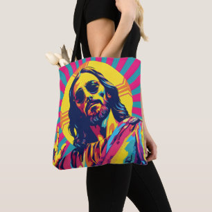Bolso De Tela Jesús Cool del Arte Pop
