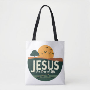 Bolso De Tela Jesús: El árbol de la vida