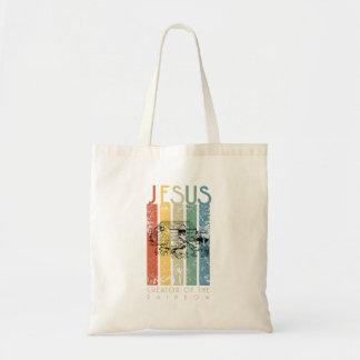 Bolso De Tela Jesús El Creador Del Arcoiris