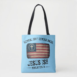 Bolso De Tela Jesús Está Regresando