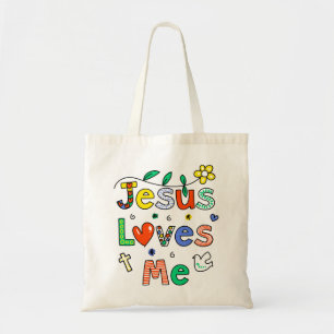 Bolso De Tela Jesús me ama