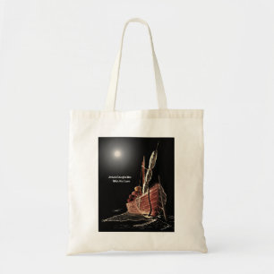 Bolso De Tela "Jesús me atrapó" Tote de Possum Trot Grocery