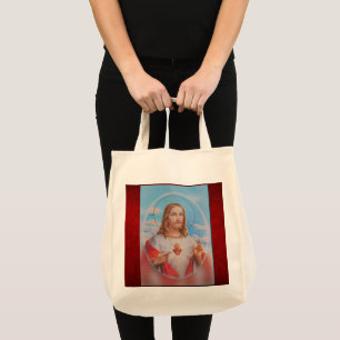 Bolso De Tela Jesus prayer traditions religious bag
