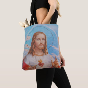 Bolso De Tela Jesus prayer traditions religious bag