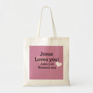 Bolso De Tela Jesús te ama