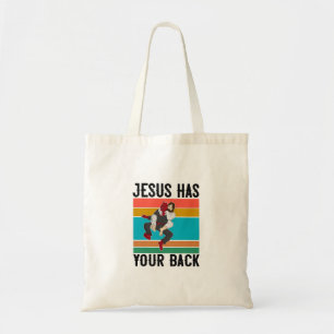 Bolso De Tela Jesús Tiene Tu Regalo Brasileño Jiu Jitsu Chris