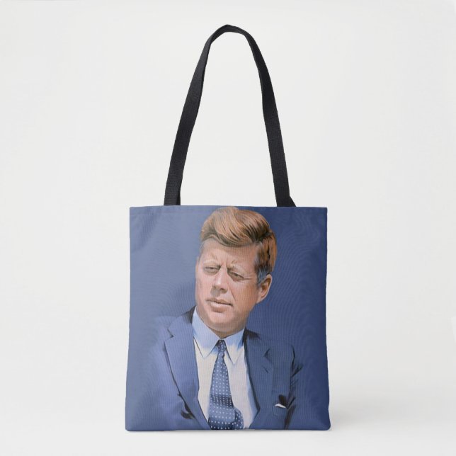 BOLSO DE TELA JFK (Anverso)