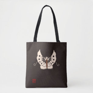 Bolso De Tela Jinbaori-Kurotorigeagehachoumoyou