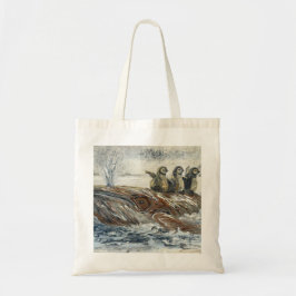 Bolso De Tela Jinetes de ballenas Ballena caprichosa y océano de