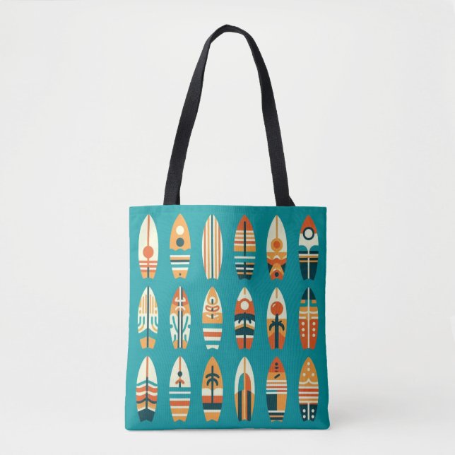 Bolso De Tela Jinetes de olas (Anverso)