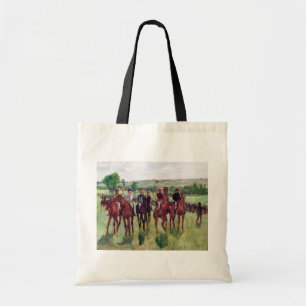 Bolso De Tela Jinetes y caballos de raza, Edgar Degas