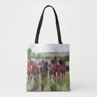 Jinetes y caballos de raza, Edgar Degas